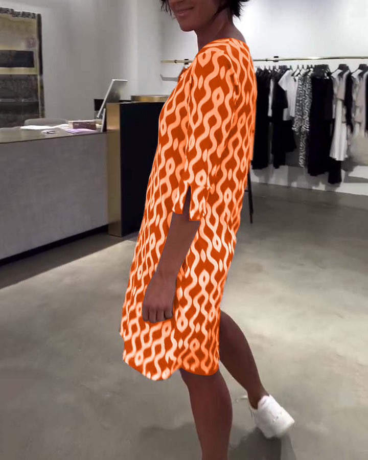 Faye – Printed Dress