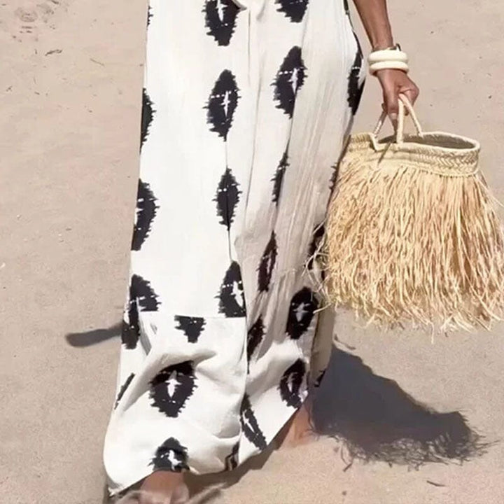 Alina – Loose One Shoulder Maxi Dress