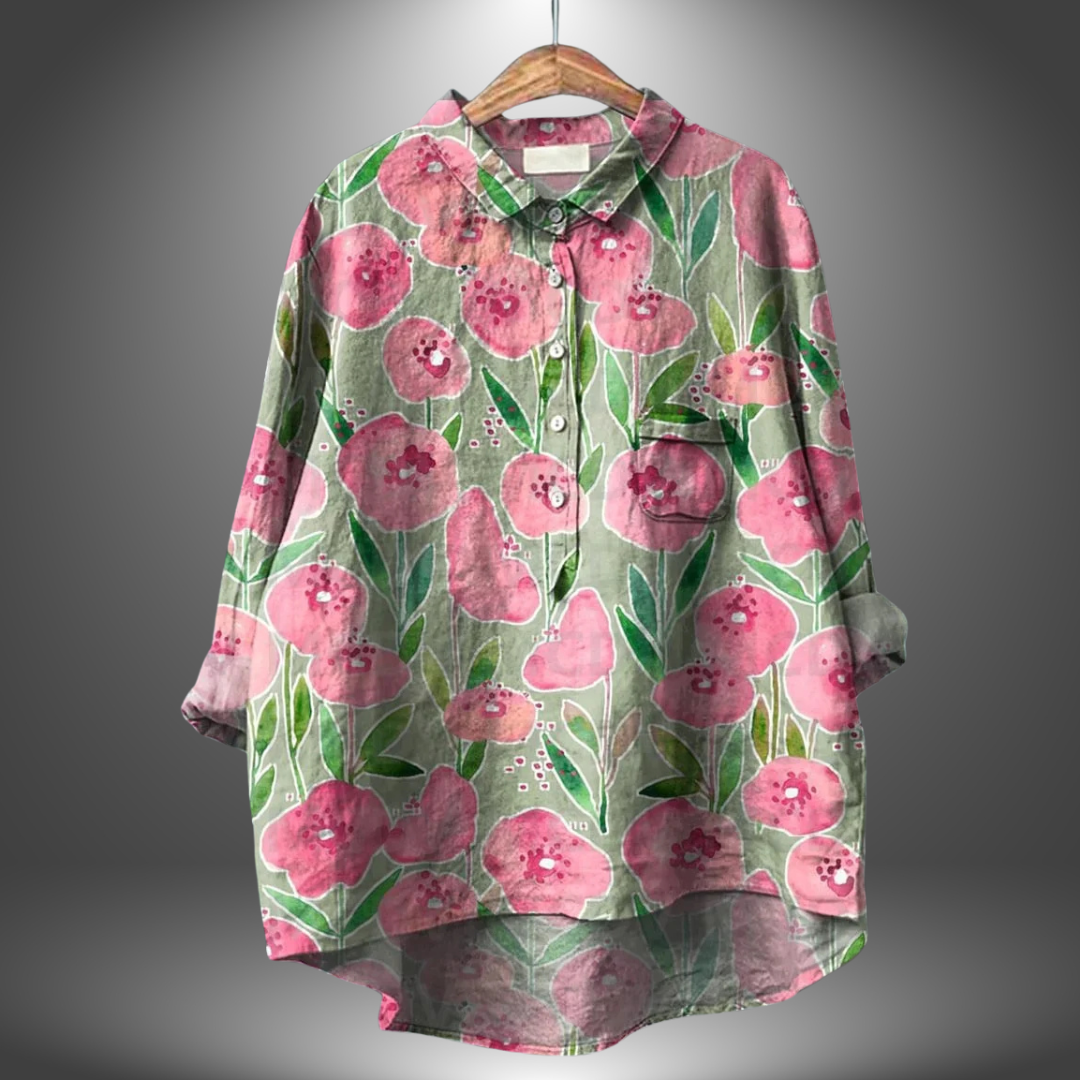Sage – Luiza Handmade Floral Shirt