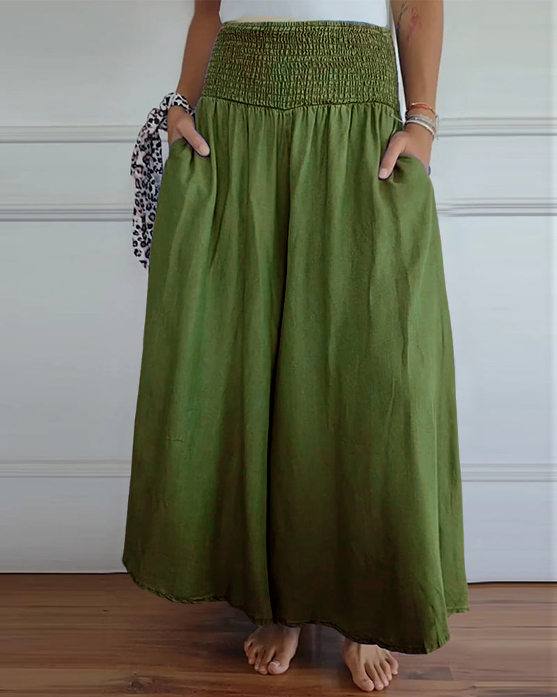 Skyla – Wide-Leg Trousers for Breezy Elegance