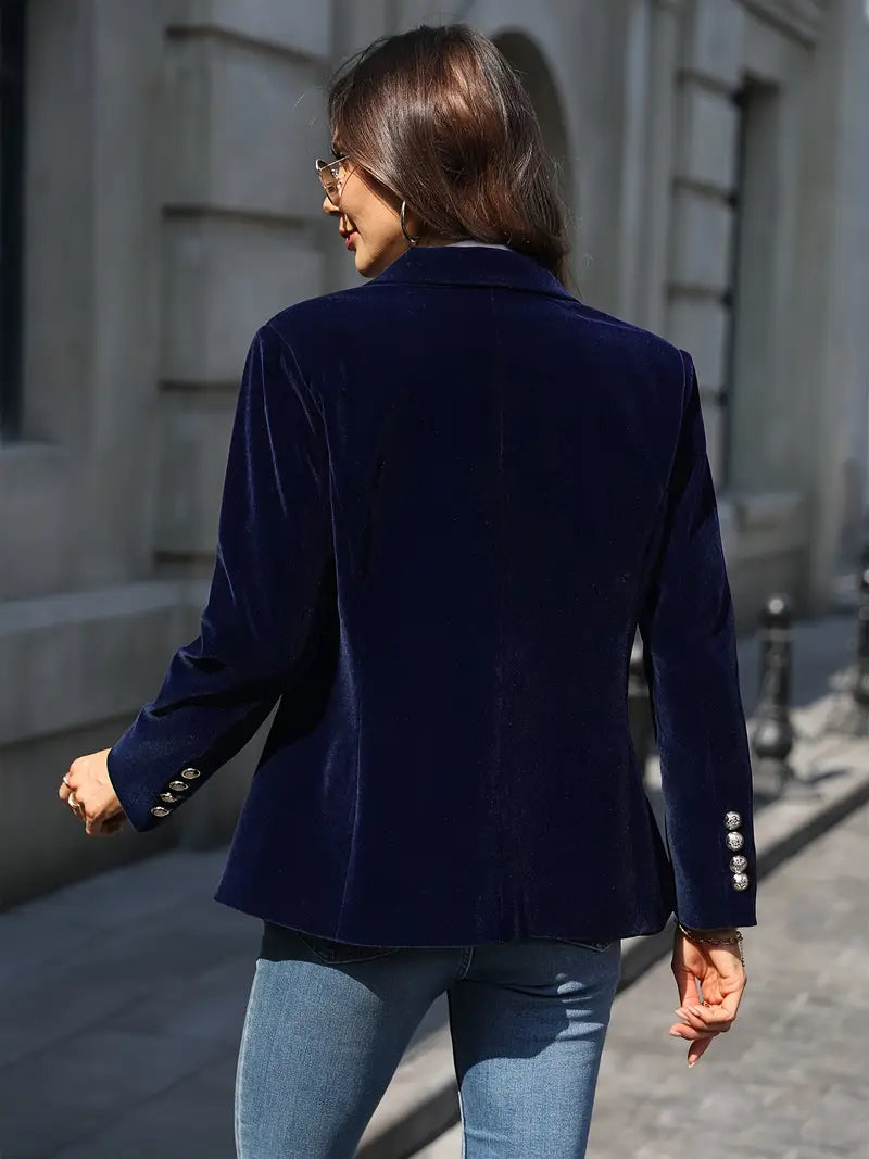 Savannah - Elegant Velvet Blazer
