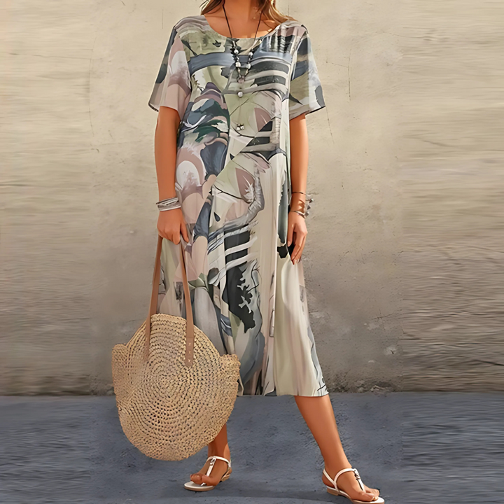 Josephine – Comfortable Floral Dress
