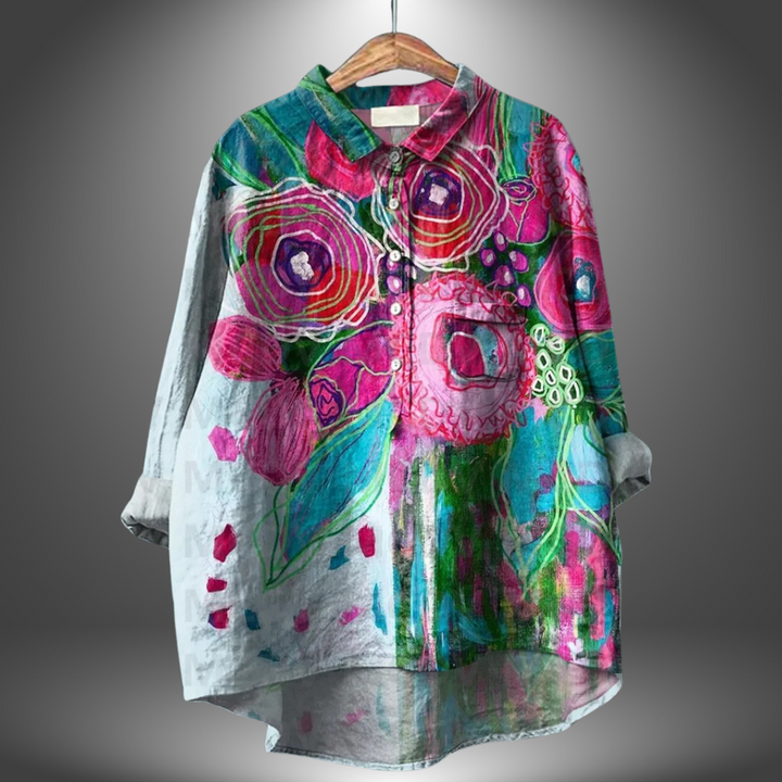 Sage – Luiza Handmade Floral Shirt