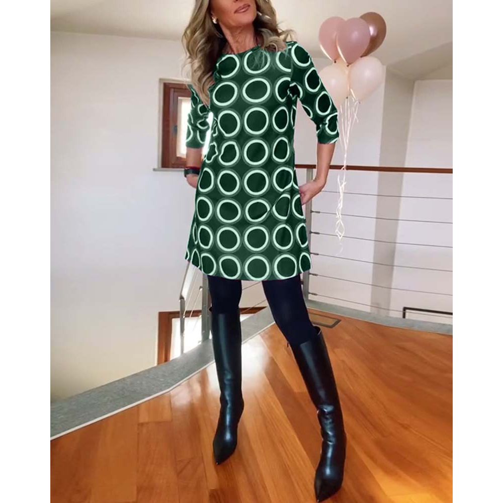Lila – Long Sleeve Elegant Dress