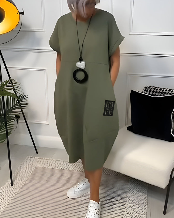 Calliope – Women’s Stylish Short Sleeved Dress