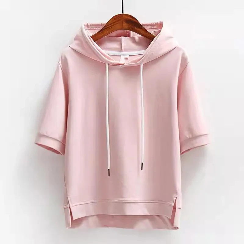 Abraham – Trendy Short Sleeve Hoodie