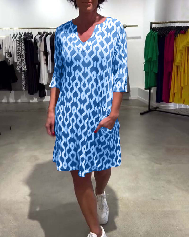 Faye – Printed Dress