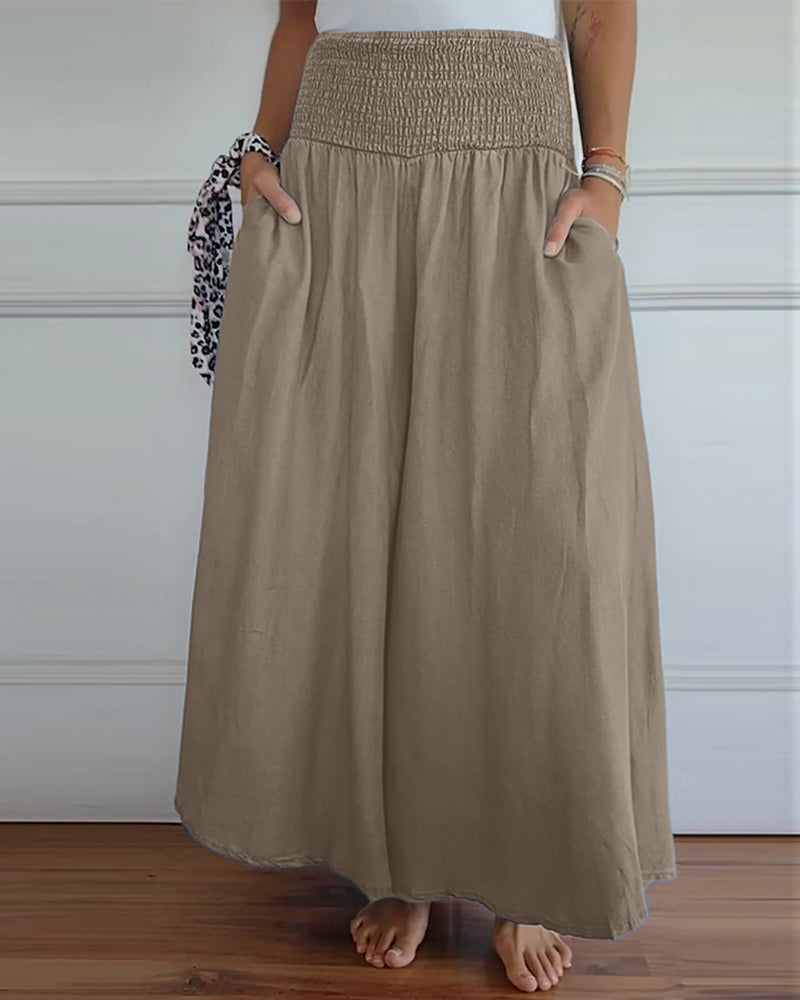 Skyla – Wide-Leg Trousers for Breezy Elegance