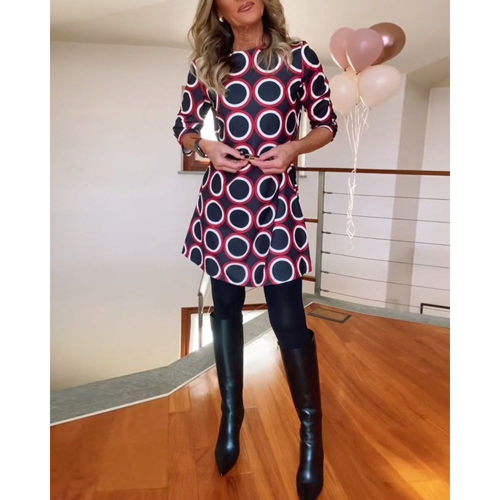 Lila – Long Sleeve Elegant Dress