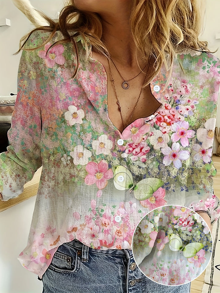 Greysen – Floral Boho Blouse