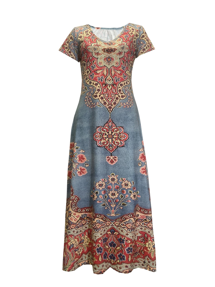 Willow – Tribal Floral Dress