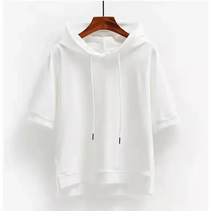 Abraham – Trendy Short Sleeve Hoodie