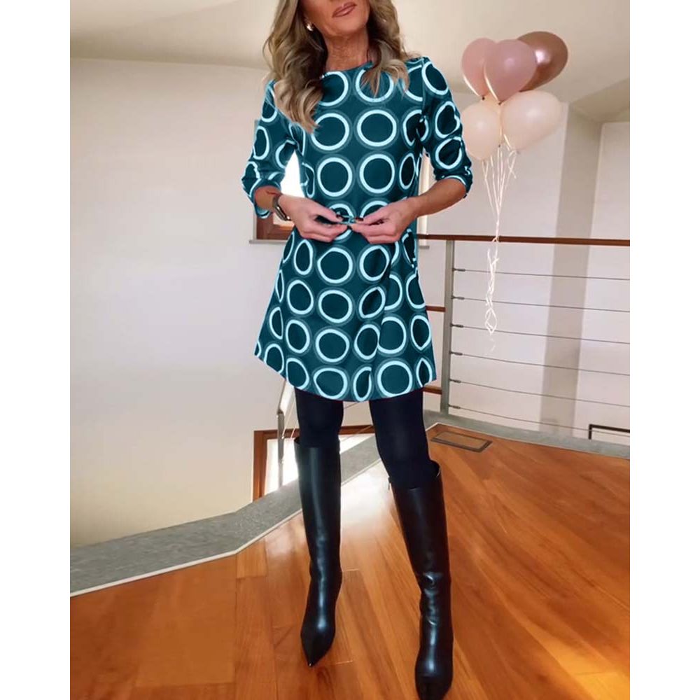 Lila – Long Sleeve Elegant Dress