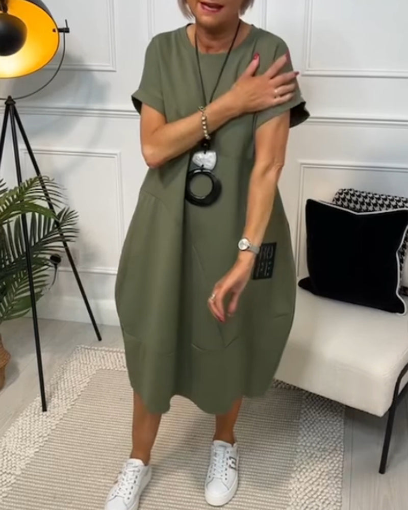 Calliope – Women’s Stylish Short Sleeved Dress
