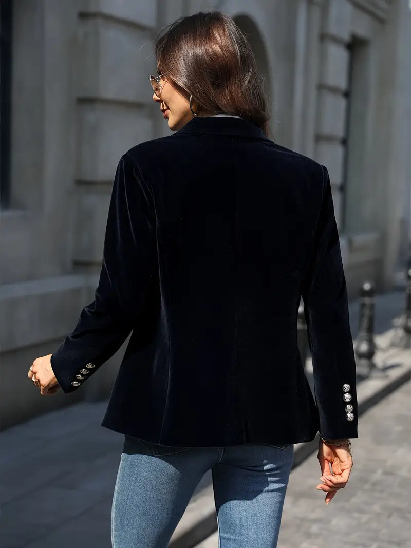 Savannah - Elegant Velvet Blazer