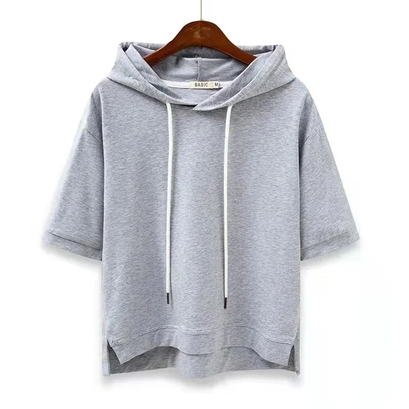 Abraham – Trendy Short Sleeve Hoodie