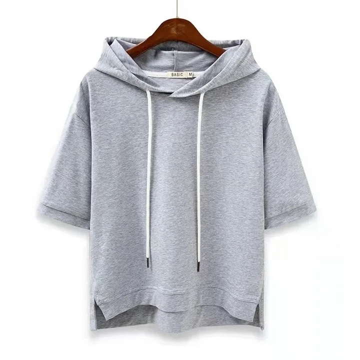 Abraham – Trendy Short Sleeve Hoodie