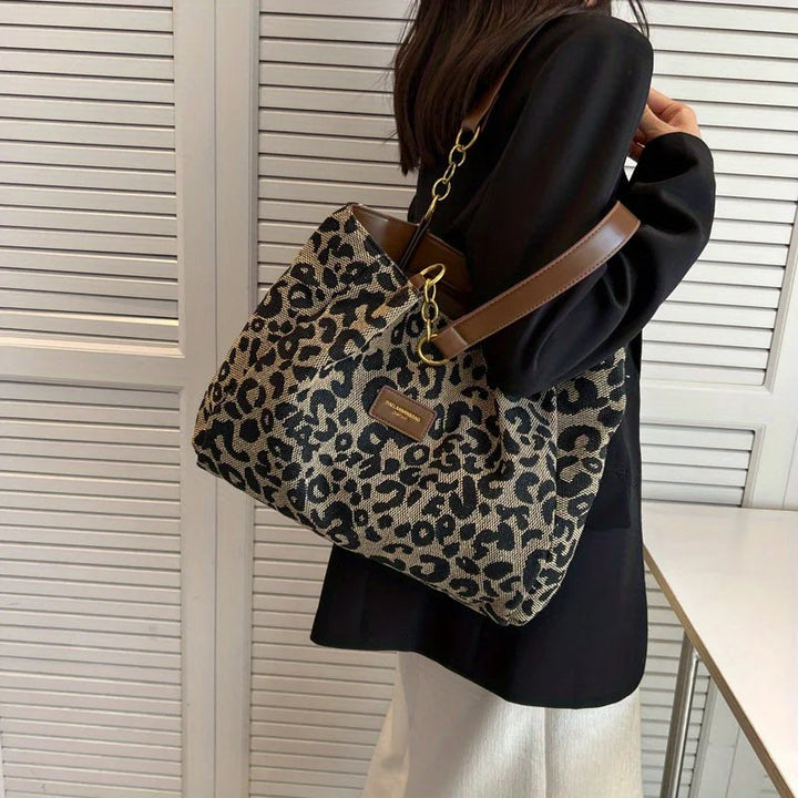 Tessa – Chic Leopard Print Handbag for Women