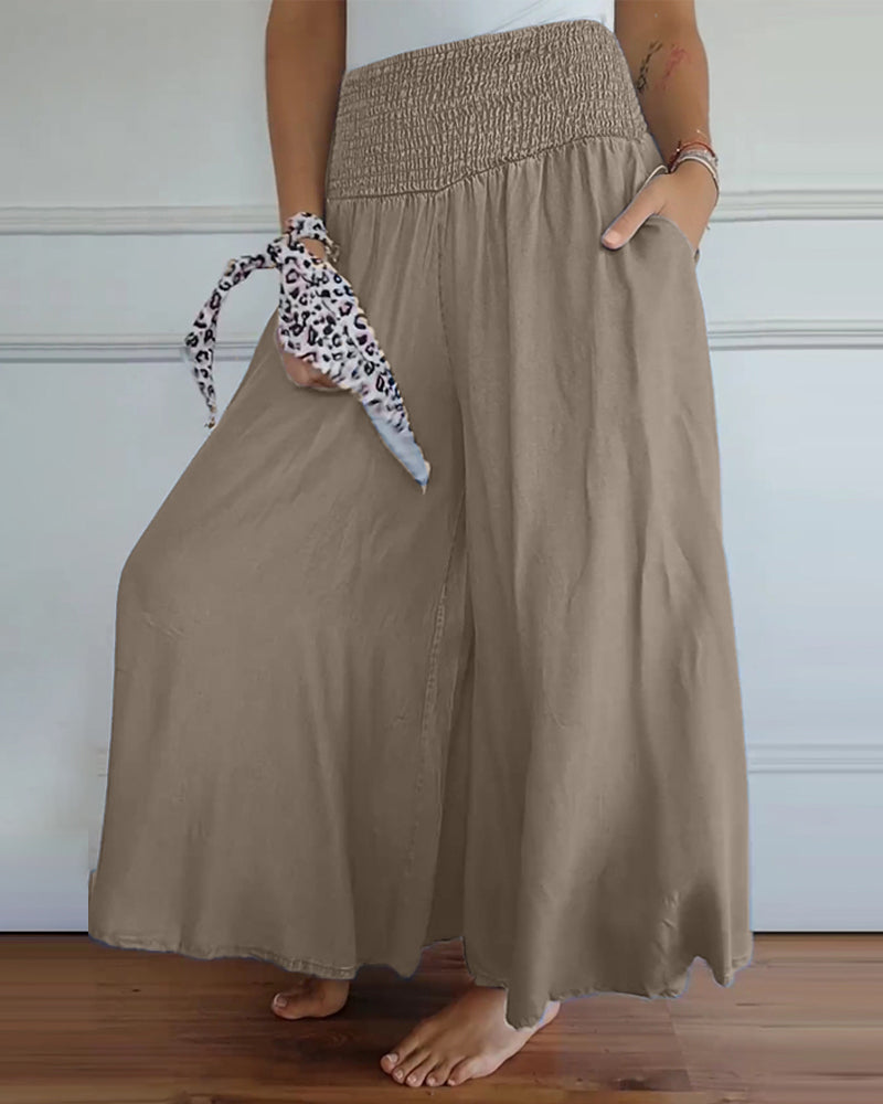 Skyla – Wide-Leg Trousers for Breezy Elegance