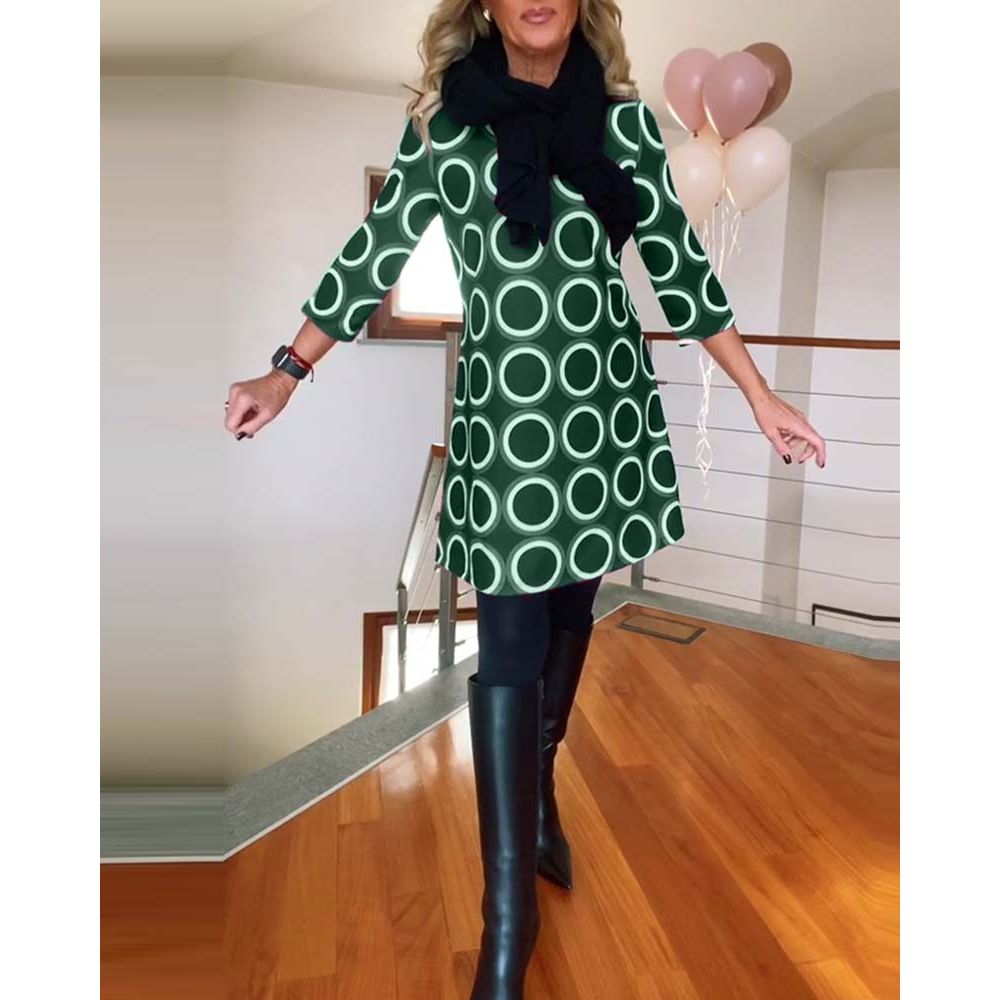 Lila – Long Sleeve Elegant Dress