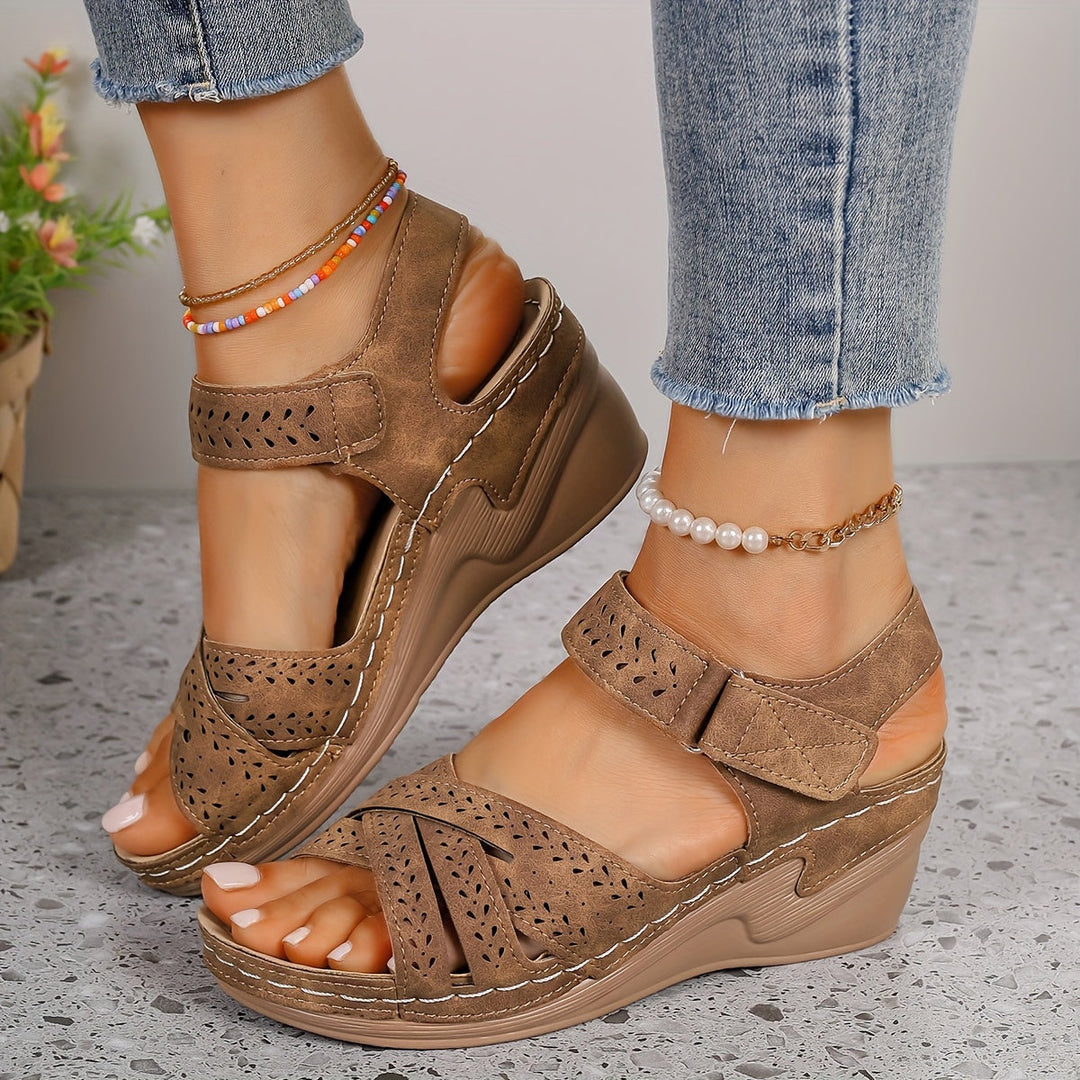 Juniper – Adjustable Ankle Strap Sandals