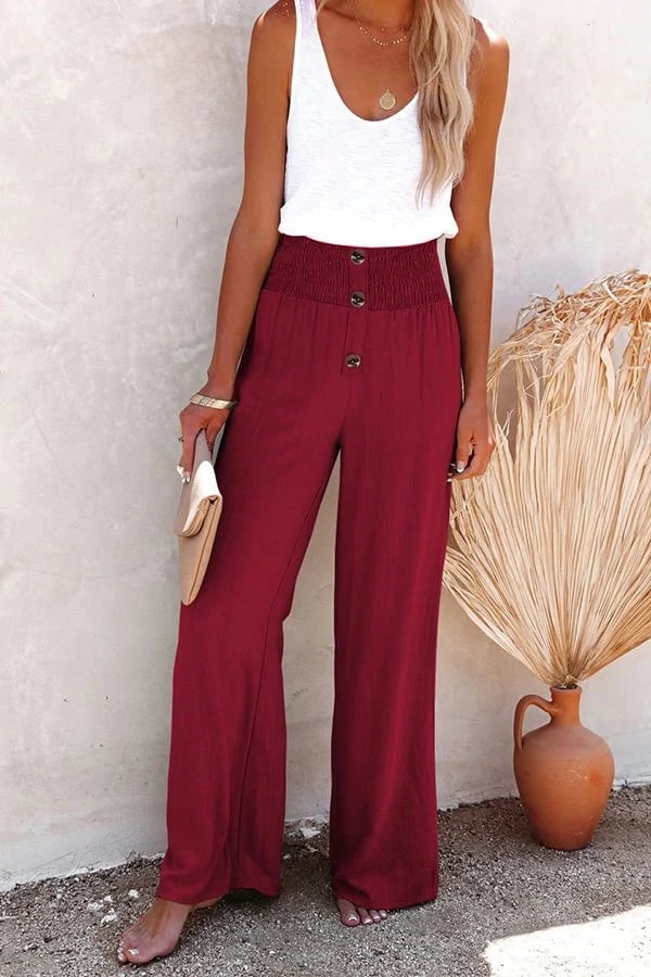 Dariela – Relaxed High-Waist Pants