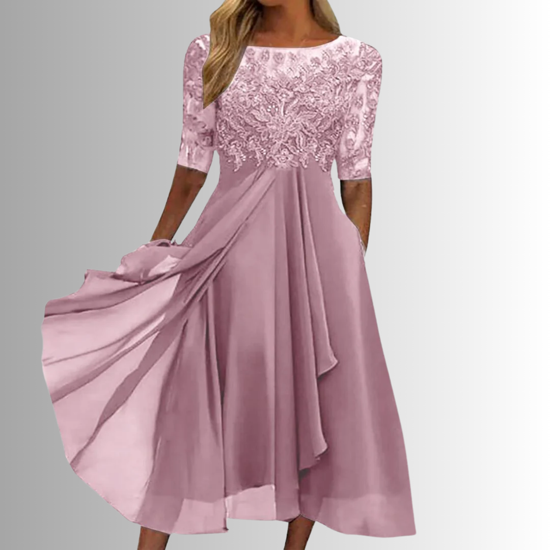 Freya – Timeless Lace Dress for Elegant Occasions