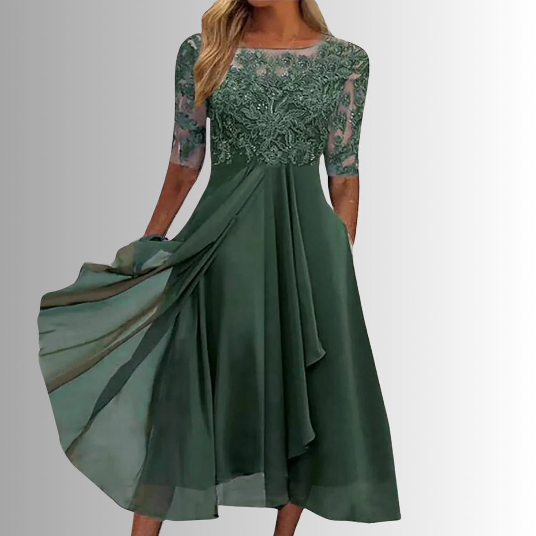 Freya – Timeless Lace Dress for Elegant Occasions