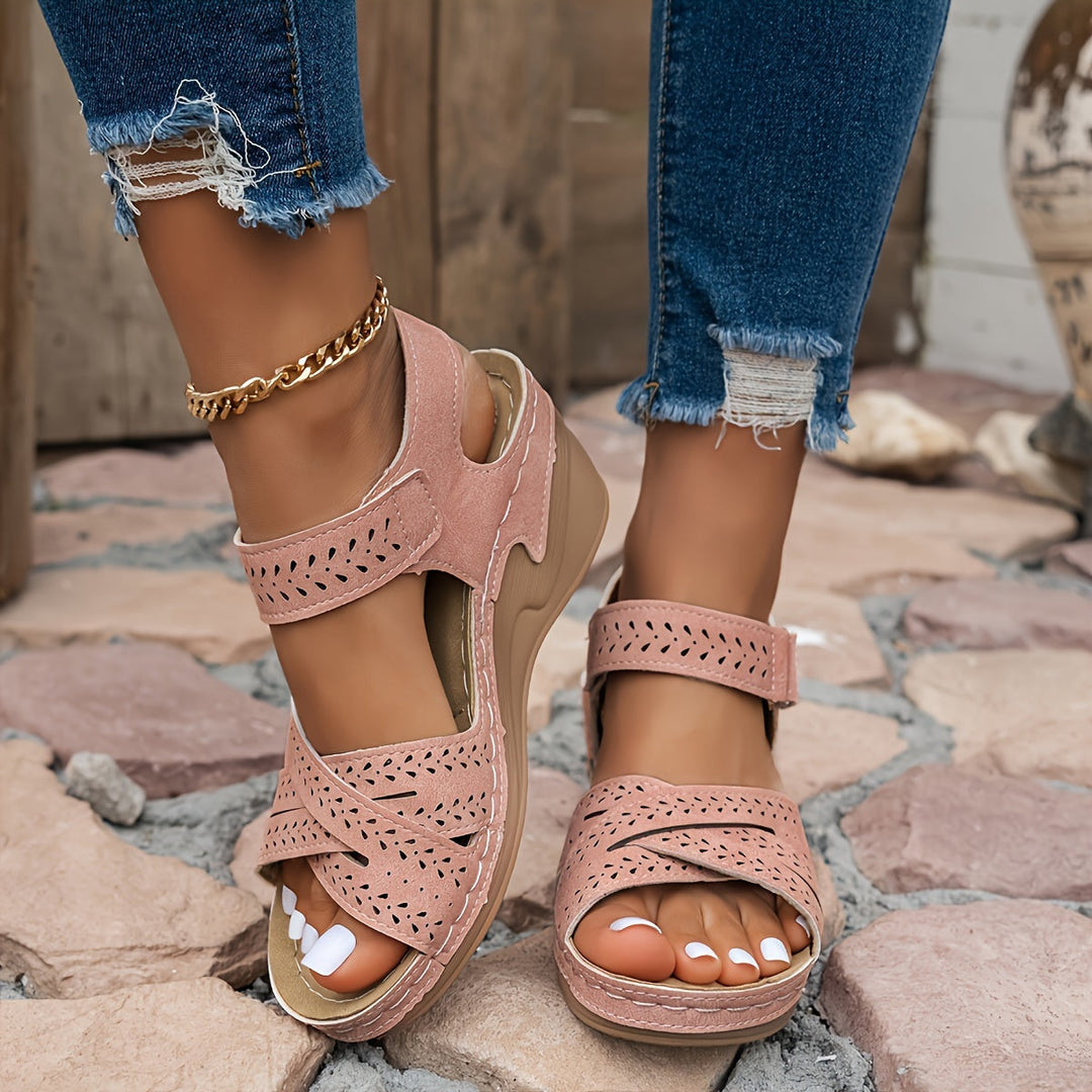 Juniper – Adjustable Ankle Strap Sandals