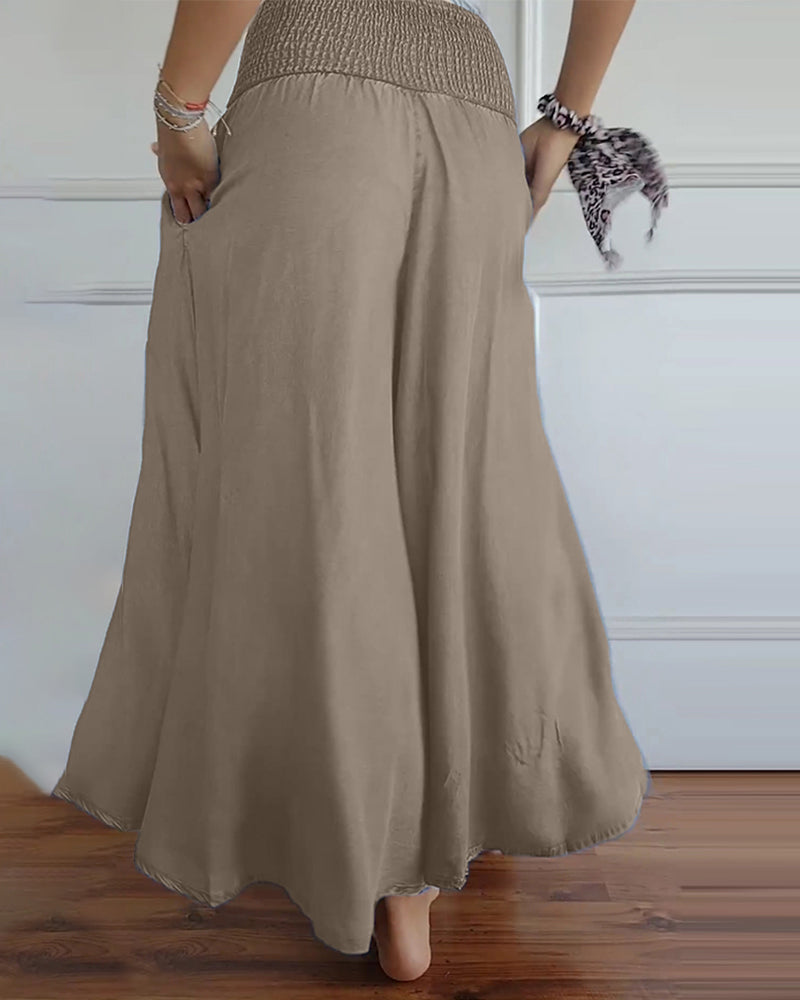 Skyla – Wide-Leg Trousers for Breezy Elegance