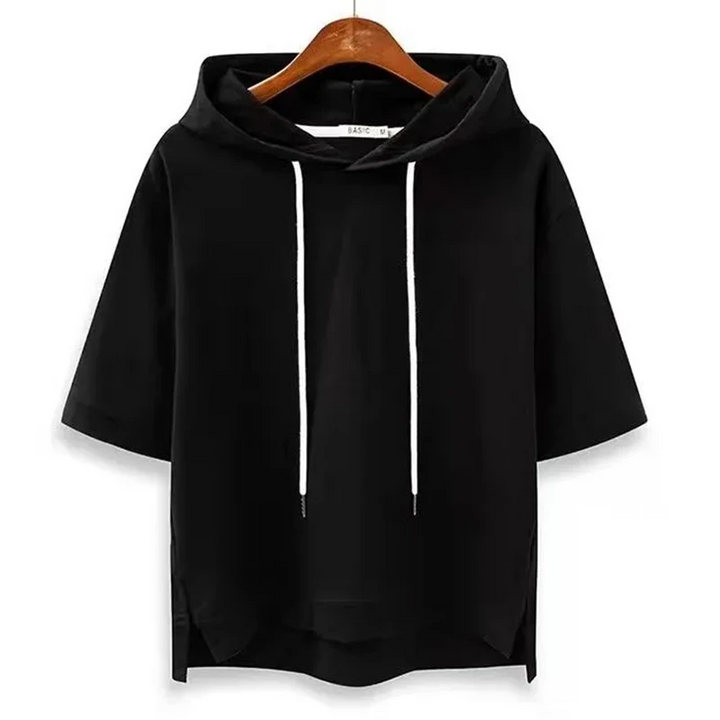 Abraham – Trendy Short Sleeve Hoodie