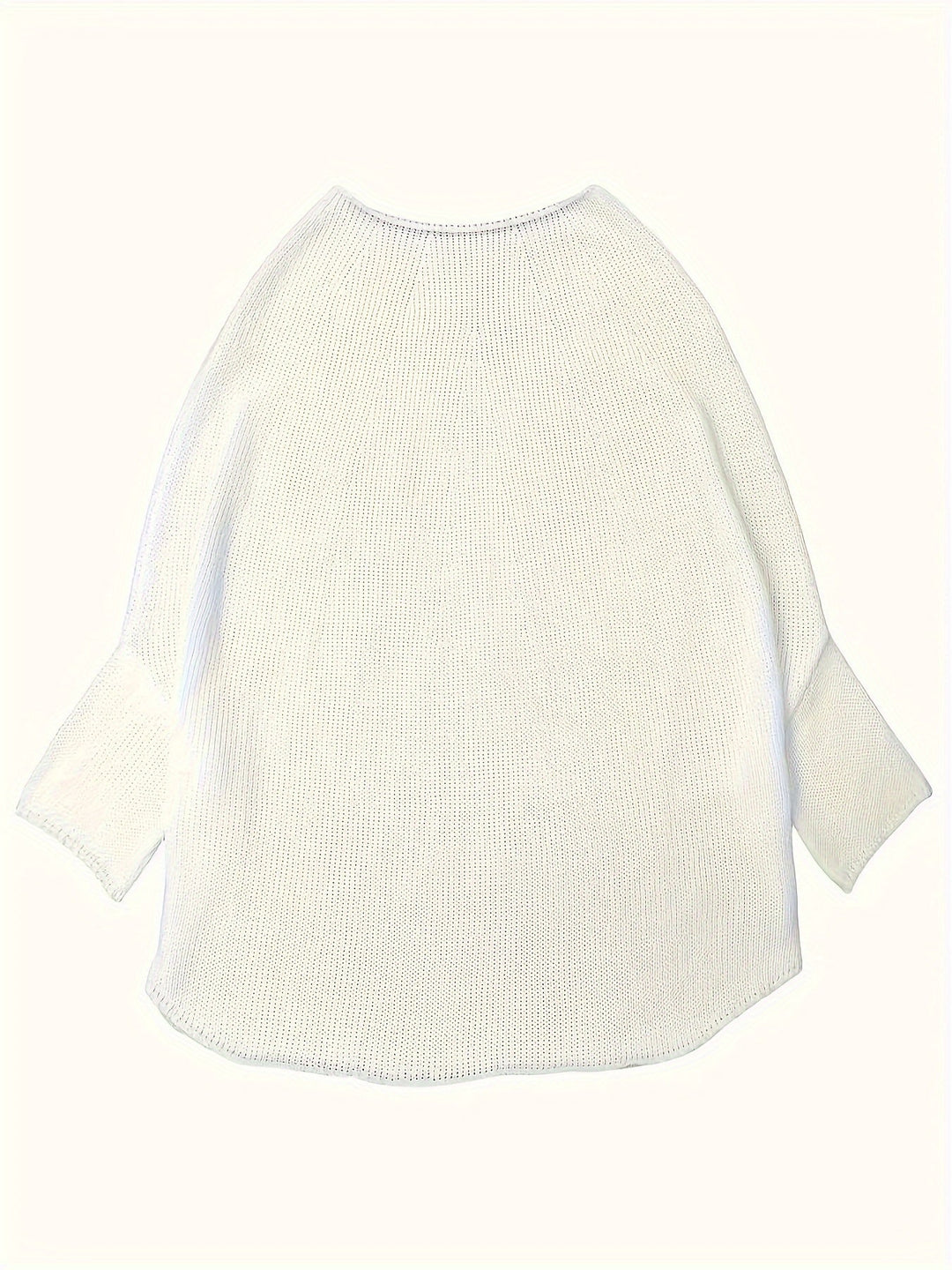 Natalie | Elegant Batwing Knit Pullover