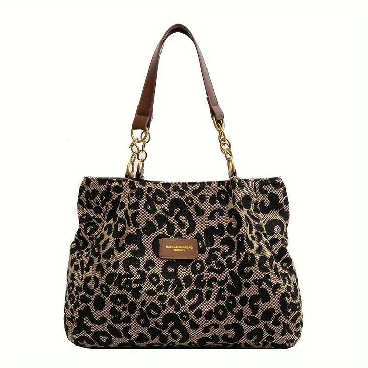 Tessa – Chic Leopard Print Handbag for Women