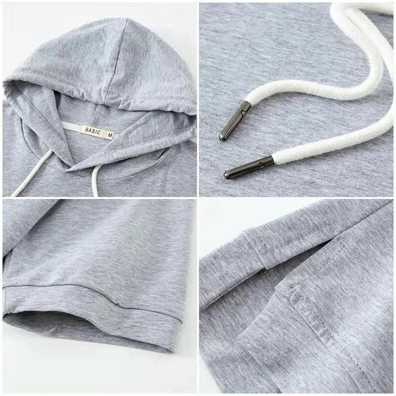 Abraham – Trendy Short Sleeve Hoodie