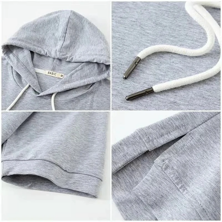 Abraham – Trendy Short Sleeve Hoodie