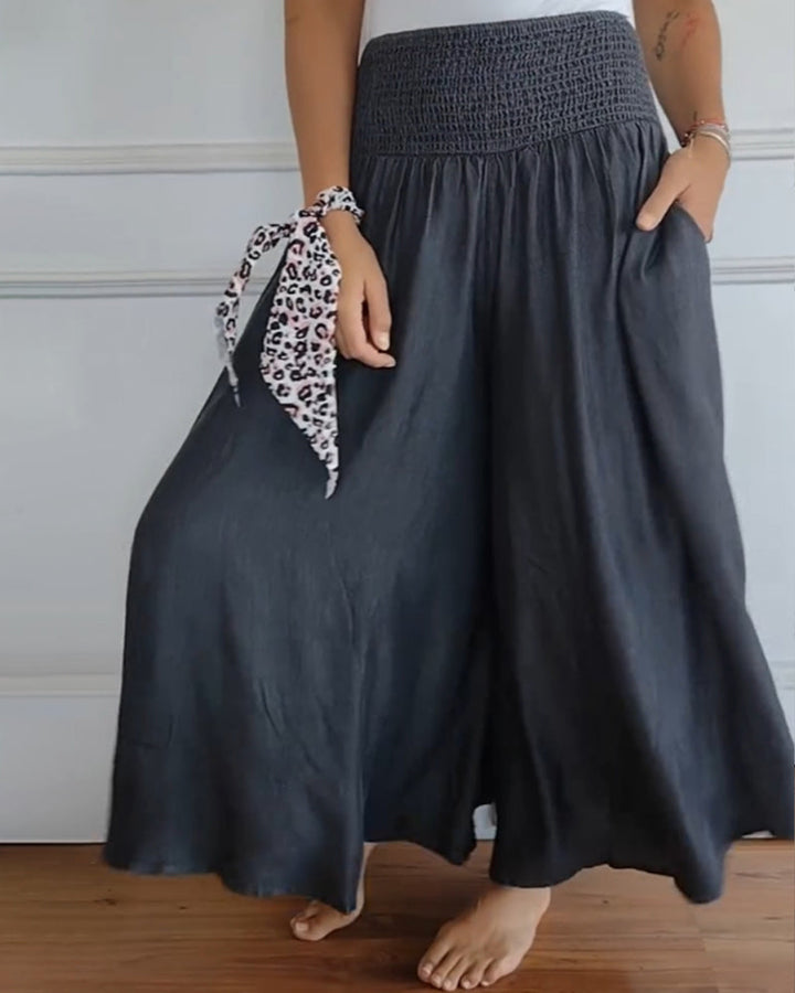 Skyla – Wide-Leg Trousers for Breezy Elegance