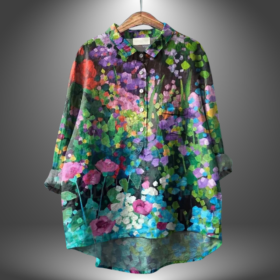 Sage – Luiza Handmade Floral Shirt
