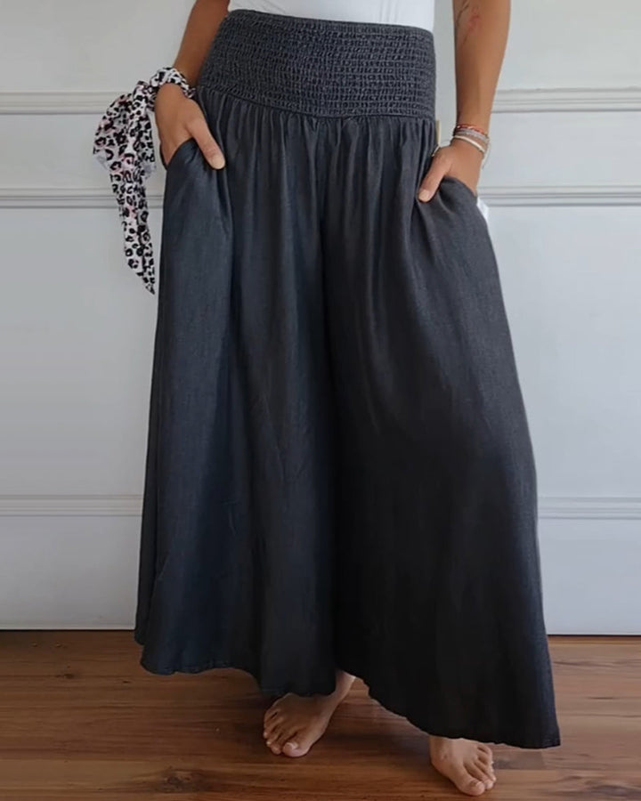 Skyla – Wide-Leg Trousers for Breezy Elegance