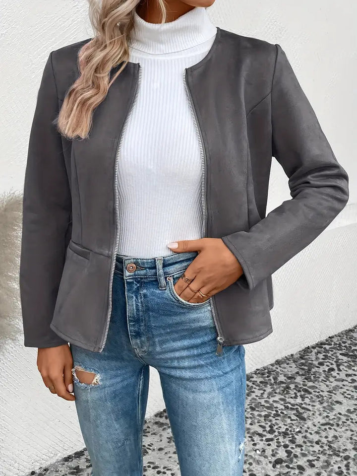 Nayra – Jacket with Zipper
