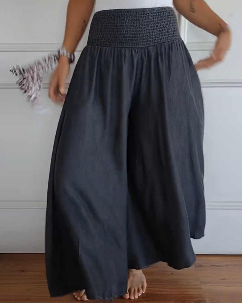 Skyla – Wide-Leg Trousers for Breezy Elegance