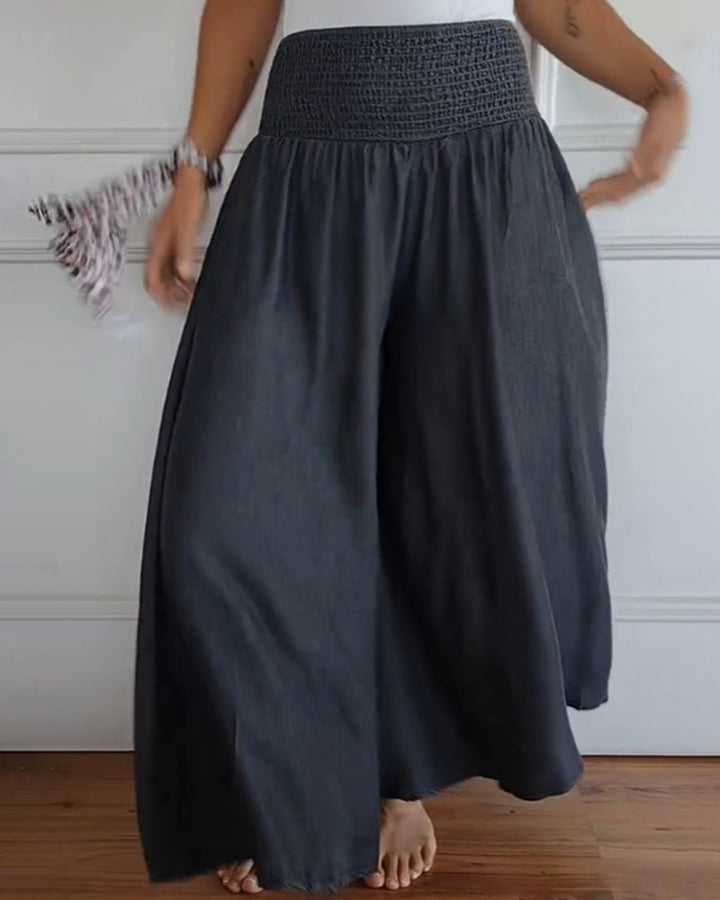 Skyla – Wide-Leg Trousers for Breezy Elegance