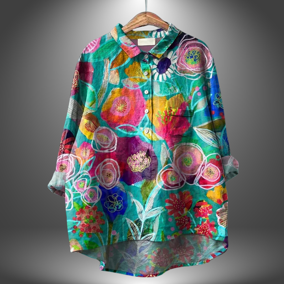 Sage – Luiza Handmade Floral Shirt