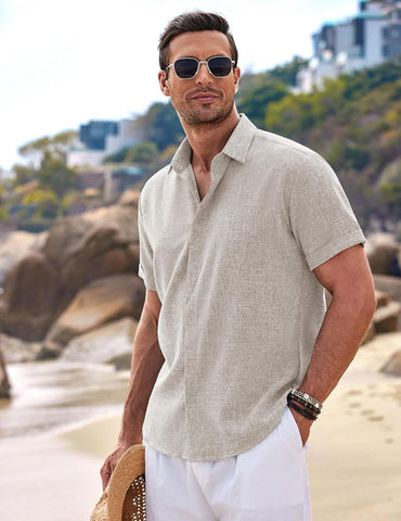 Axel – Classic Shirt with Open Collar