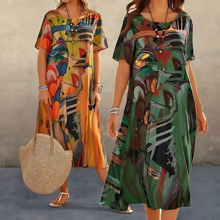 Josephine – Comfortable Floral Dress