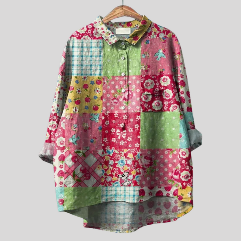 Rivka – Handmade Floral Shirt