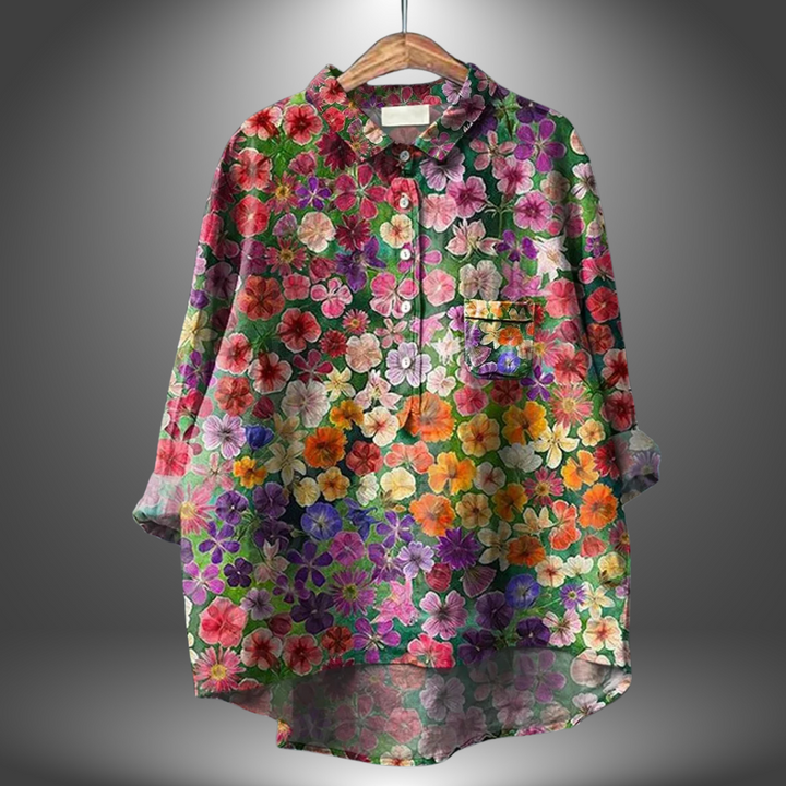 Sage – Luiza Handmade Floral Shirt