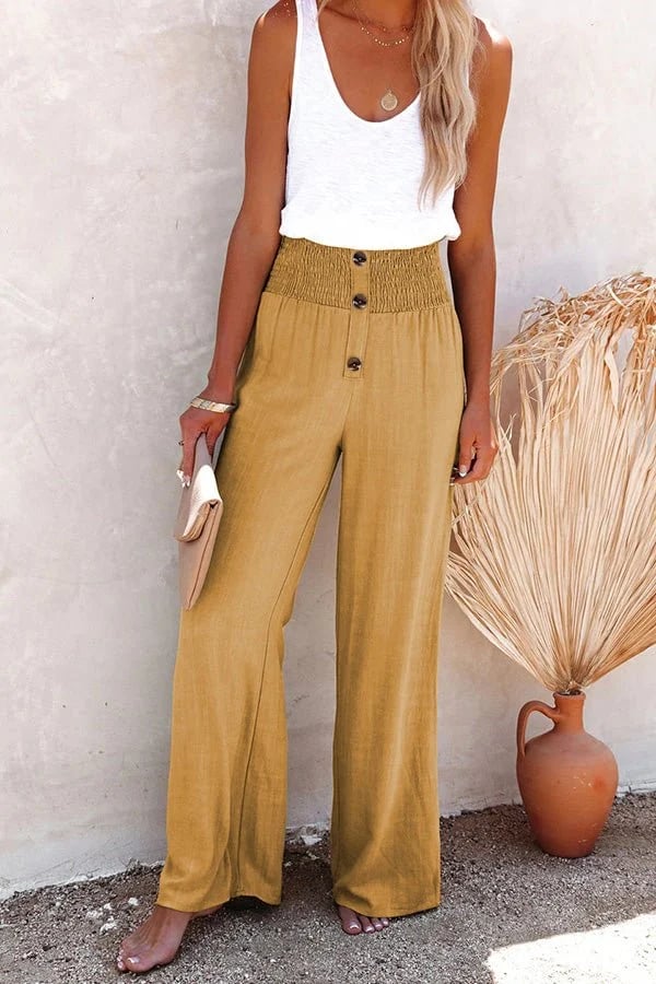 Dariela – Relaxed High-Waist Pants