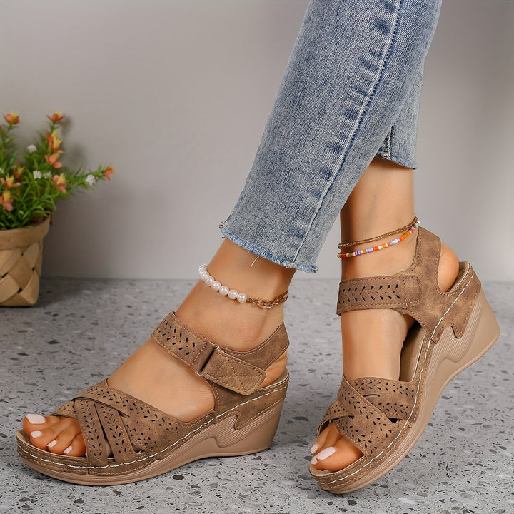 Juniper – Adjustable Ankle Strap Sandals