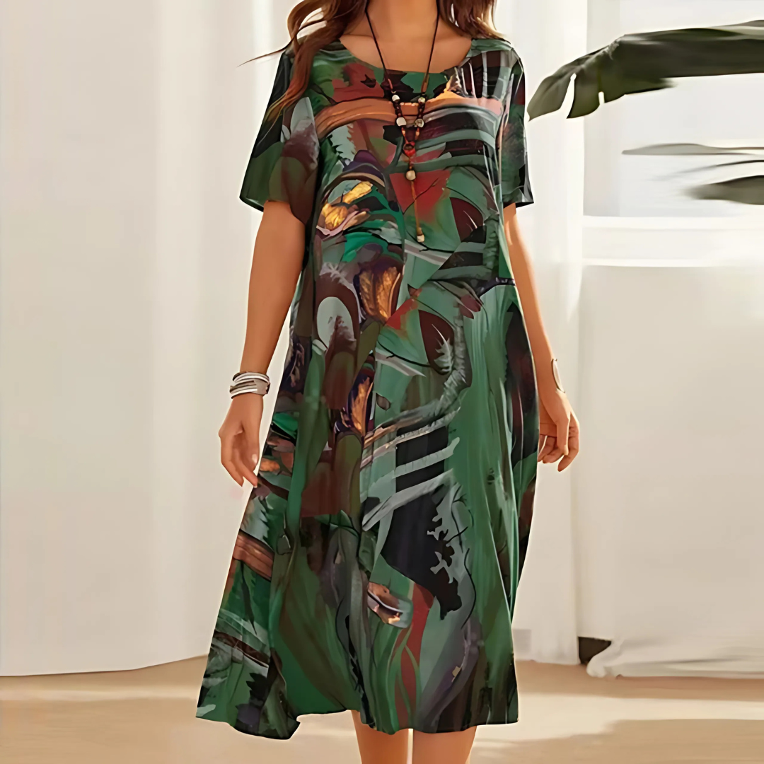 Josephine – Comfortable Floral Dress