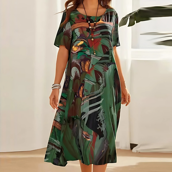 Josephine – Comfortable Floral Dress